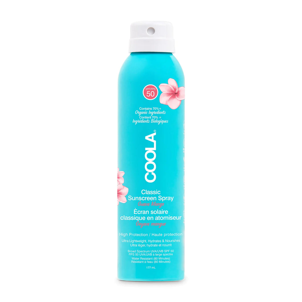 Classic Body Sunscreen Spray SPF 50 - Guava Mango